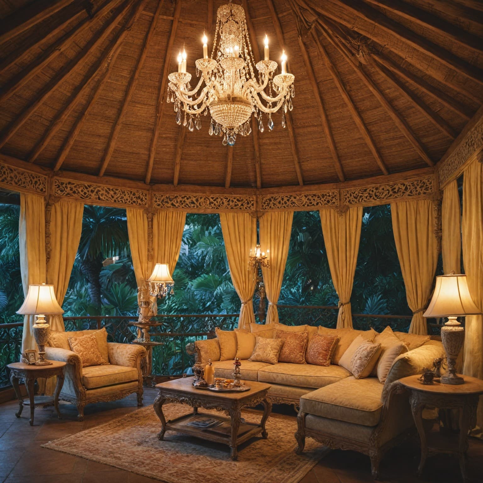 Vintage Glamour Cabana